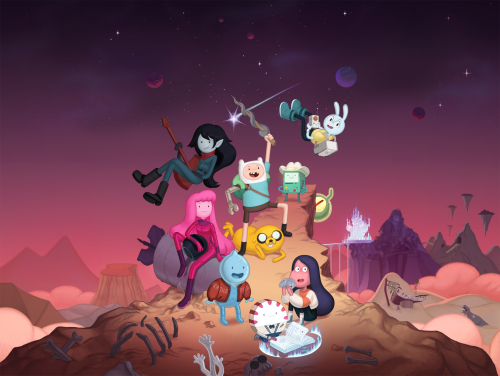 Adventure Time: Distant Lands - key artpainted by Craig of the