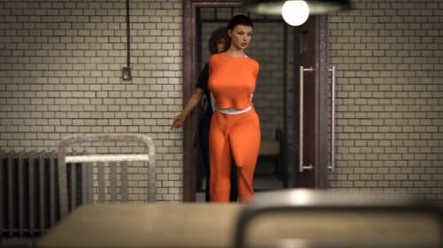 a few more wip scenes; Kat’s prison exploits in the upcoming set “Pent Up”more @patreon