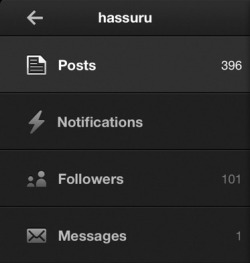 Bahaha I find it amusing my follower and message count on both