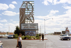 vintagelasvegas:  Sands, Las Vegas, April 1960Ansochrome slide