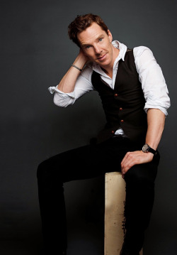 cumberbum:  Benedict Cumberbatch People Photoshoot - From the