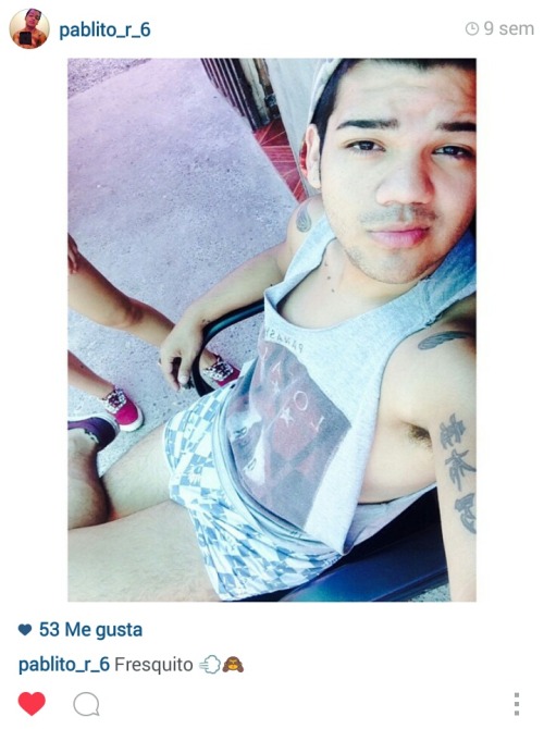 Puta que me dejaste caliente pablito 
