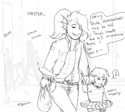 ask-undyne-the-undying:  Babysitting is lots of fun.