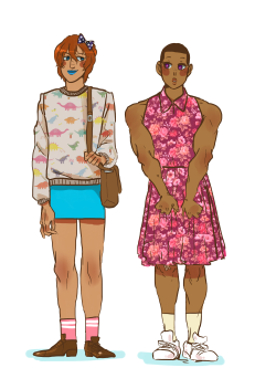 aromantickinjou:  I saw a “draw your fave with your clothes”-thing