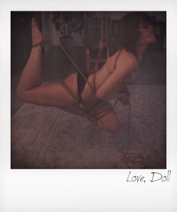 kissmedeadlydoll:  Photo & Rope by Kissmedeadlydoll 