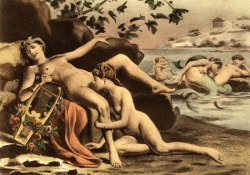 howsaucy:  Édouard-Henri Avril, Sappho, illustration to De