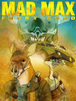 uncalar:  Cartoon time: Mad Max: Furry Road. Because someone