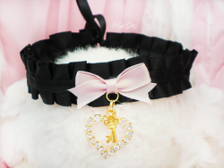 martiansugar:  Key to my Diamond Heart Choker ฮ 