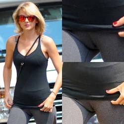 starprivate:  Taylor Swift can barely walk with her massive cameltoe