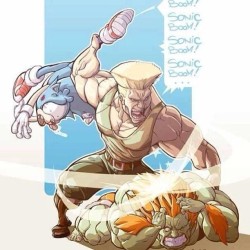 #streetfighter #sonicthehedgehog #guile #blanka