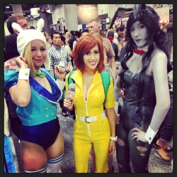 Sexy bunny Adventure Time!  (at San Diego Comic-Con 2013)
