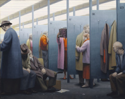 “The Waiting Room” Author: George Tooker (American, 1920-2011)Date: