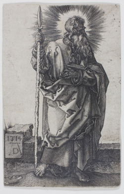 Albrecht Dürer (German, 1471-1528), Saint Thomas, ca. 1566,