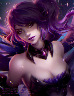 nanmeow:   Dark Elementalist Lux  by  Natalie O.  