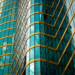 amadion:  Blue and Gold Windows Blue and gold coloured windows
