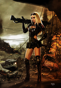 WAR ZONE - Lisa Lou by tariq12