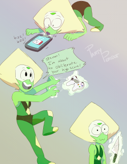 partyperidot:be careful…she is strong now… she can charge