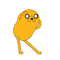 brunadepaulablog:  JAKE from Adventure Time. Animation and Illustration.