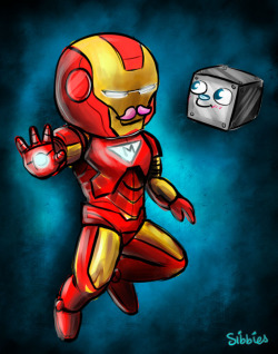 sibbiesillustrations:  [Tony] Stark-iplier and Titanium Box Tim