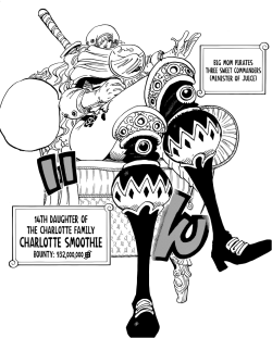 sailawaywithonepiece:Charlotte Smoothie - Bounty: 932,000,000