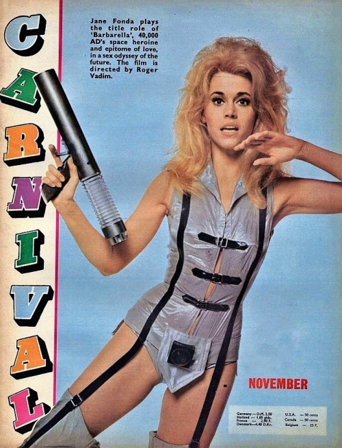 Jane Fonda, Carnival, Novembre 1968.