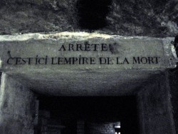 Perfect place for a stroll on All Hallow’s Eve &hellip; the Catacombs of Paris