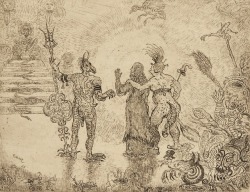 magictransistor: James Ensor. The Devils Dzitts and Hihanox Leading