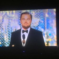 Go Leo go! #oscars Great speech by laangelinacastro