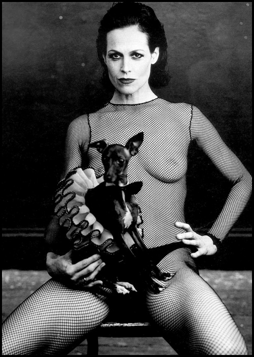 annalisa-urban:Sigourney Weaverby Helmut Newton