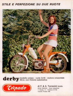 mangodebango:Derby Torpado Moped, Italy, 1970.