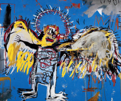 artmastered:  Jean-Michel Basquiat, Fallen Angel, 1981 