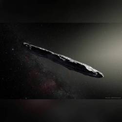 ‘Oumuamua: Interstellar Asteroid #nasa #apod #illustration