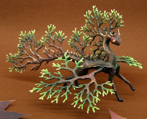 sosuperawesome:Tree DragonDemiurgus Dreams on Etsy 