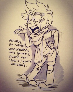 amessindig:  Theres always that one nerd in school.