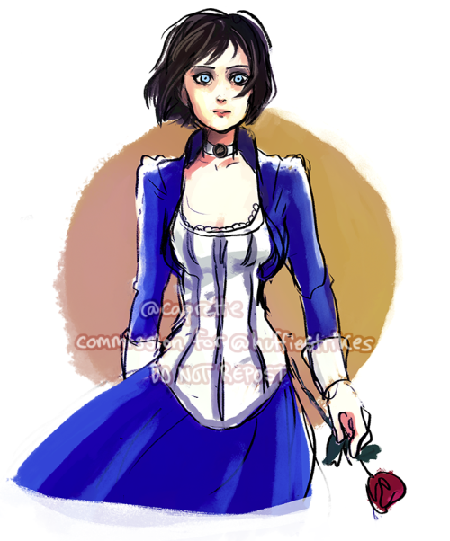 caprette:  Elizabeth for @huffiestrikes! â˜ž Commission Info   AYYY!!! JUST LOOK AT THISSSS<3Thank you Cap~~ Bae will absolutely love it! :D