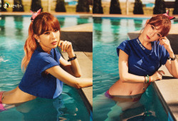 kpopgirlsinbikinis:    Nine Muses - Hyemi (+ Minha) – SPECIAL