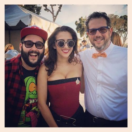 Oh yeah, we met @m_giacchino! He was so nice! And he’s so skilled! The music and the movie was incredible!  (at Embarcadero Marina Park)