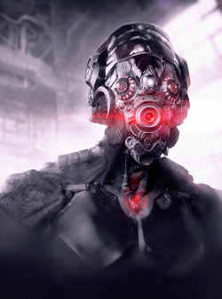cybernetic-psychosis:  Alien-cyborg by zerojs 