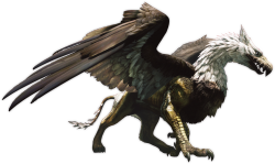 A griffin from Dragon’s Dogma. I think it’s a pretty great