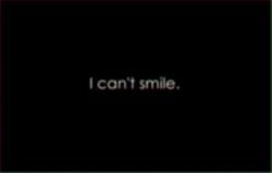 i can’t smile | via Tumblr on We Heart It. https://weheartit.com/entry/77530823/via/Patt117