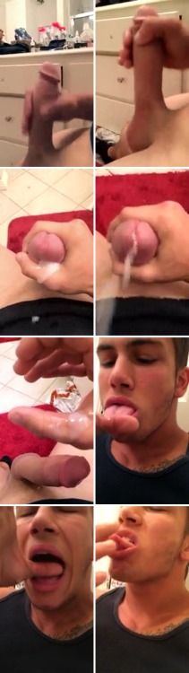 super hot body. great dick, AND he eats his own cum. What’s not to loveSUBMIT (your personal shots and cum shots) to me! … http://gay-cum-party.tumblr.com/submit