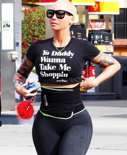 shuggababi:  Amber Rose, you get me so much. 