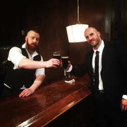 lasskickingwithstyle:  wwe: Cheers! From @wwecesaro and @wwesheamus!