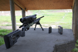 trackingpoint:  On the range with the XS3 long range rifle.