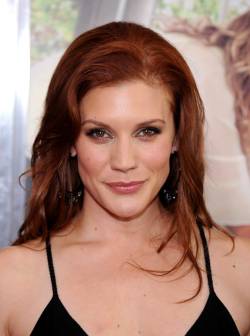Katee Sackhoff as a redhead.  Never thought I’d ever think