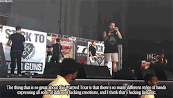 dunrath:  Jesse Barnett of Stick To Your Guns [x] 
