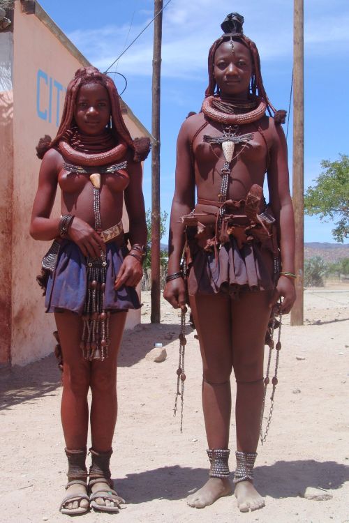 Namibian Himba by Charles Roffey.