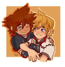 finndraws:  my two best boys hangin out 