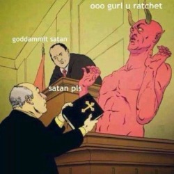 giraffemushrooms:Satan though