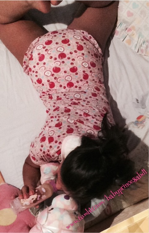 Now is Bedtime!!! ….. baby girl taking her bottle … …. My favorite time!!!